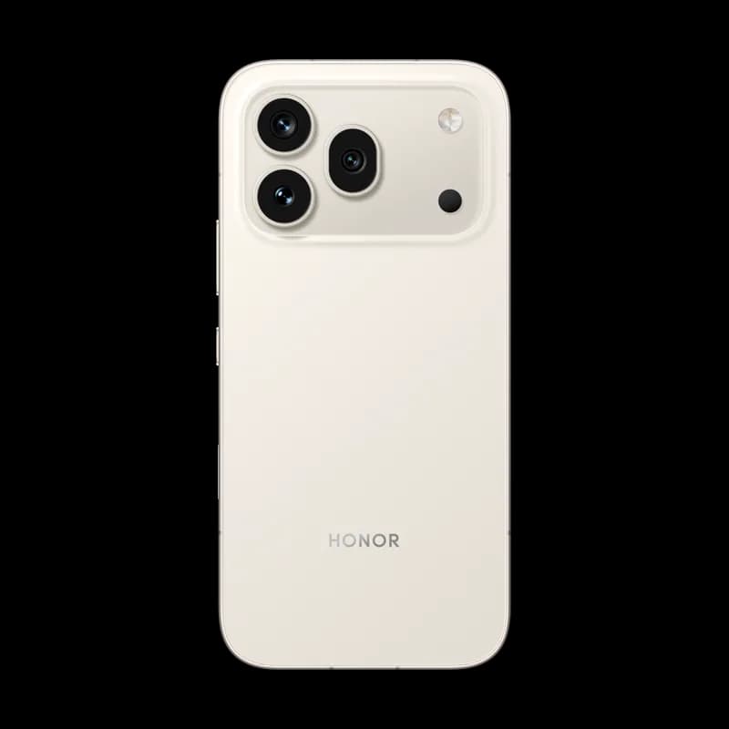 هاتف HONOR 600 Pro – ذاكرة 12 جيجابايت، سعة 512 جيجابايت، شريحتين – نسخة عالمية مع شاحن بريطاني | أبيض ذهبي
