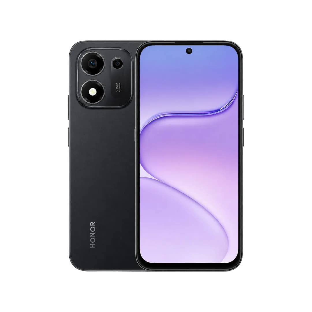 HONOR X7e Plus 5G Dual SIM Smartphone, 128GB, 6GB RAM | Velvet Black