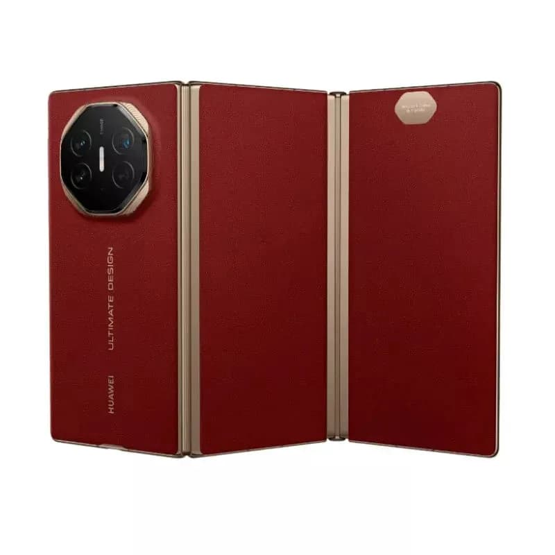 هاتف هواوي Mate XT Ultimate شاشة LTPO OLED ثلاثية قابلة للطي 10.2 بوصة/بسعة 512 جيجابايت / 16 جيجا رام| أحمر