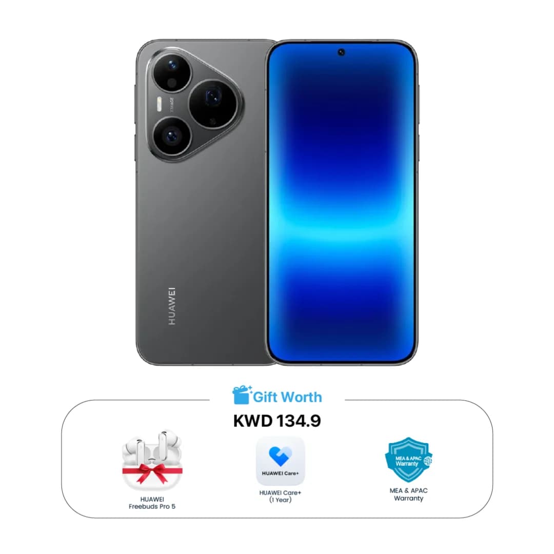 هاتف هواوي +Pura 90S Pro، 5G ، ثنائي الشريحة، 12GB RAM، 256GB، شاشة 6.6 بوصة OLED، 120Hz | أسود