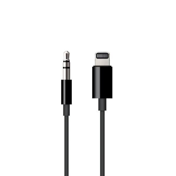 Apple Lightning To 3.5mm Audio Jack Cable 1.2m  | Black