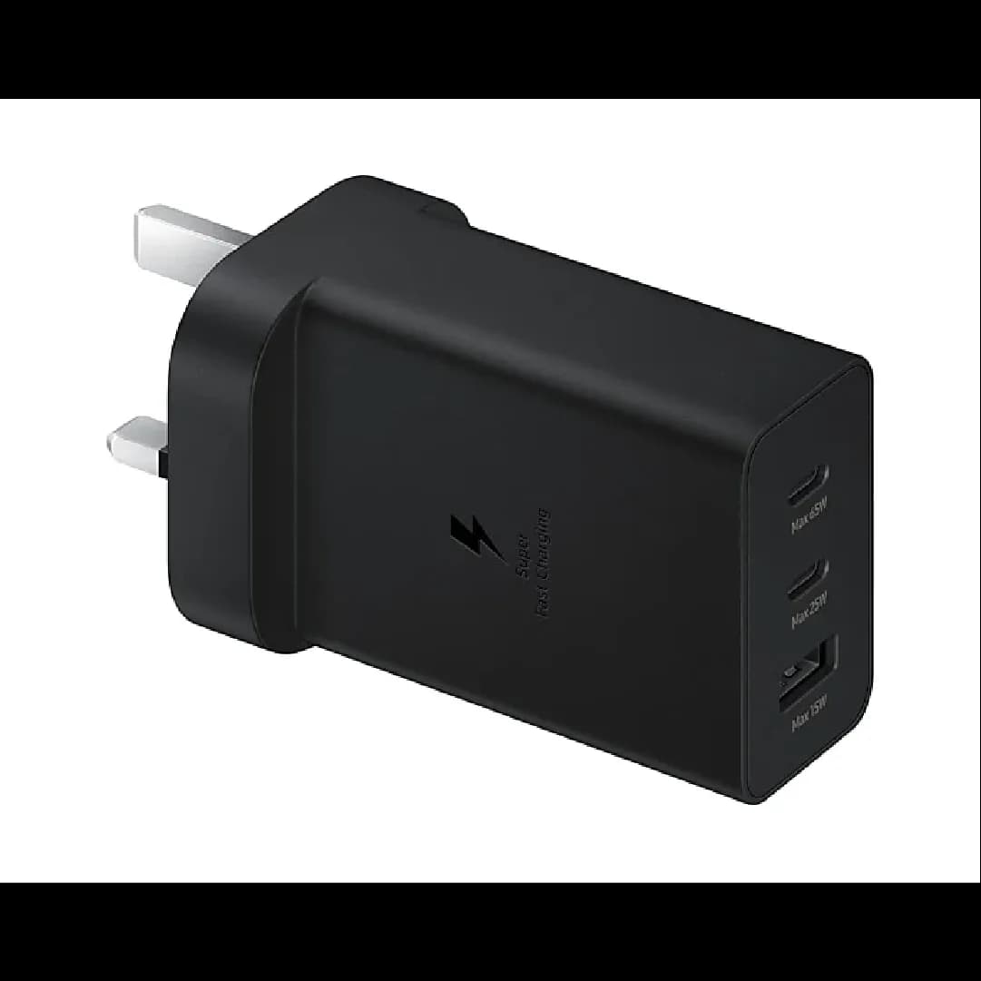 Samsung 65W Power Adapter Trio | Black