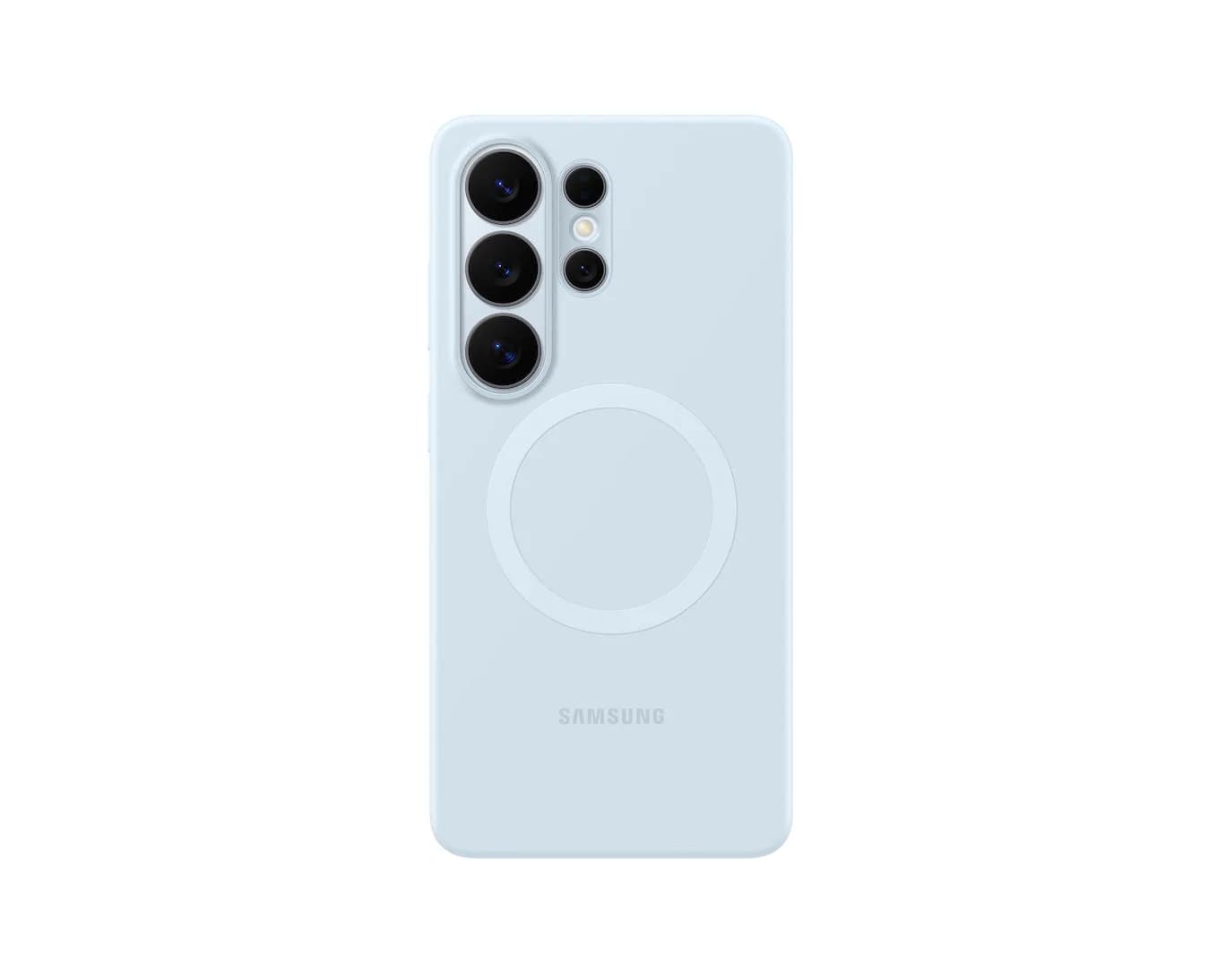 Silicone Magnet Case for Samsung Galaxy S26 Ultra | Light Blue