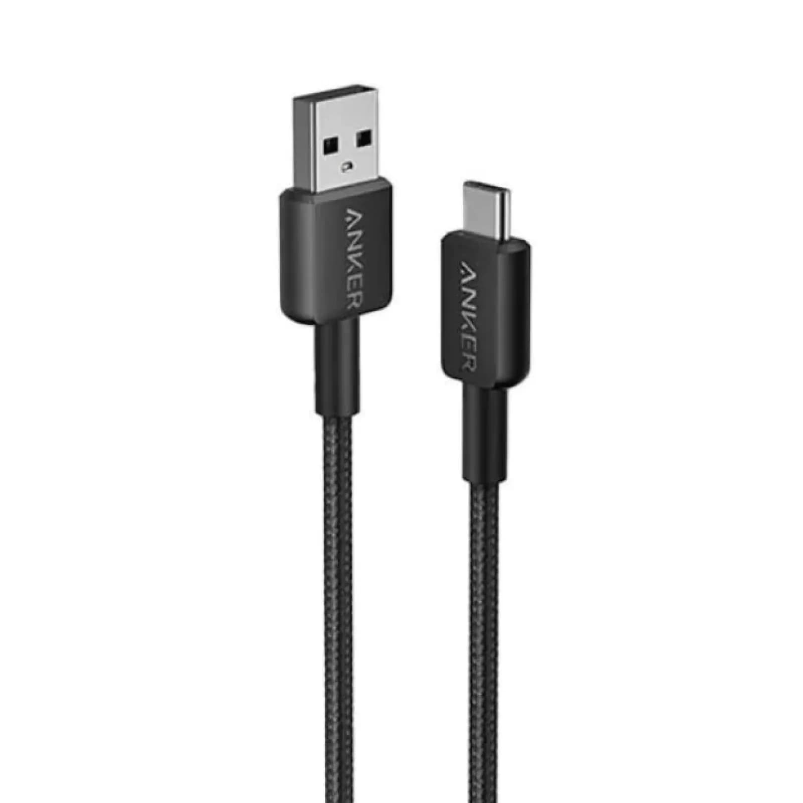 كيبل Anker 322 من USB-A إلى USB-C مضفر | 0.9 متر