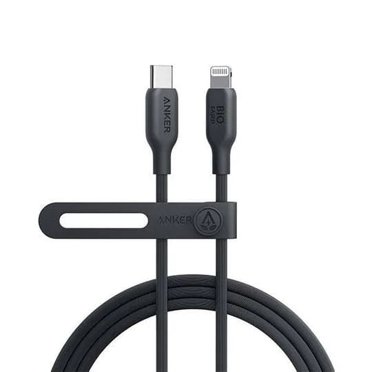 Anker 542 USB-C To Lightning Cable (Bio Based 6ft) | Black