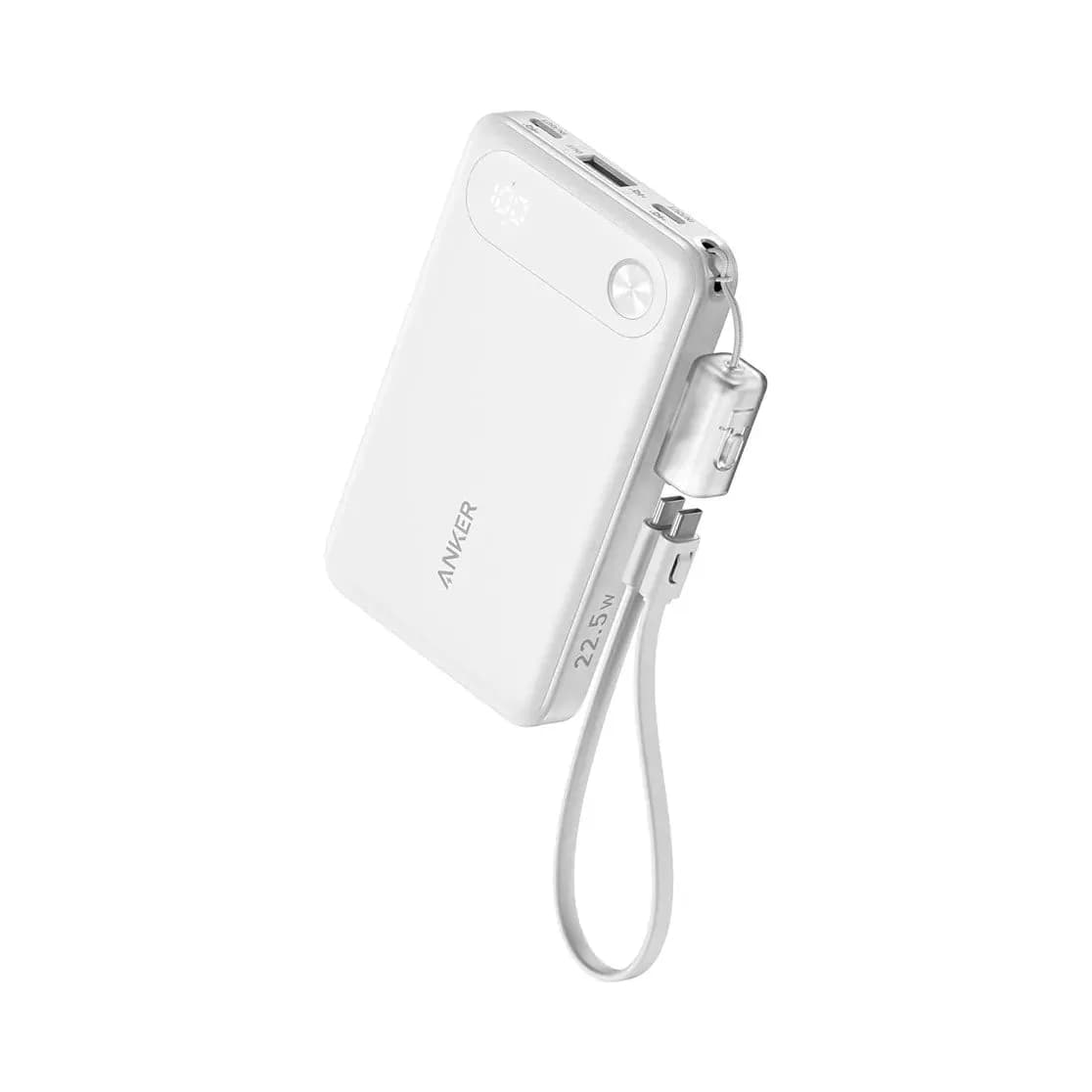 Anker Power Bank 10,000mAh – 22.5W Fast Charging | White