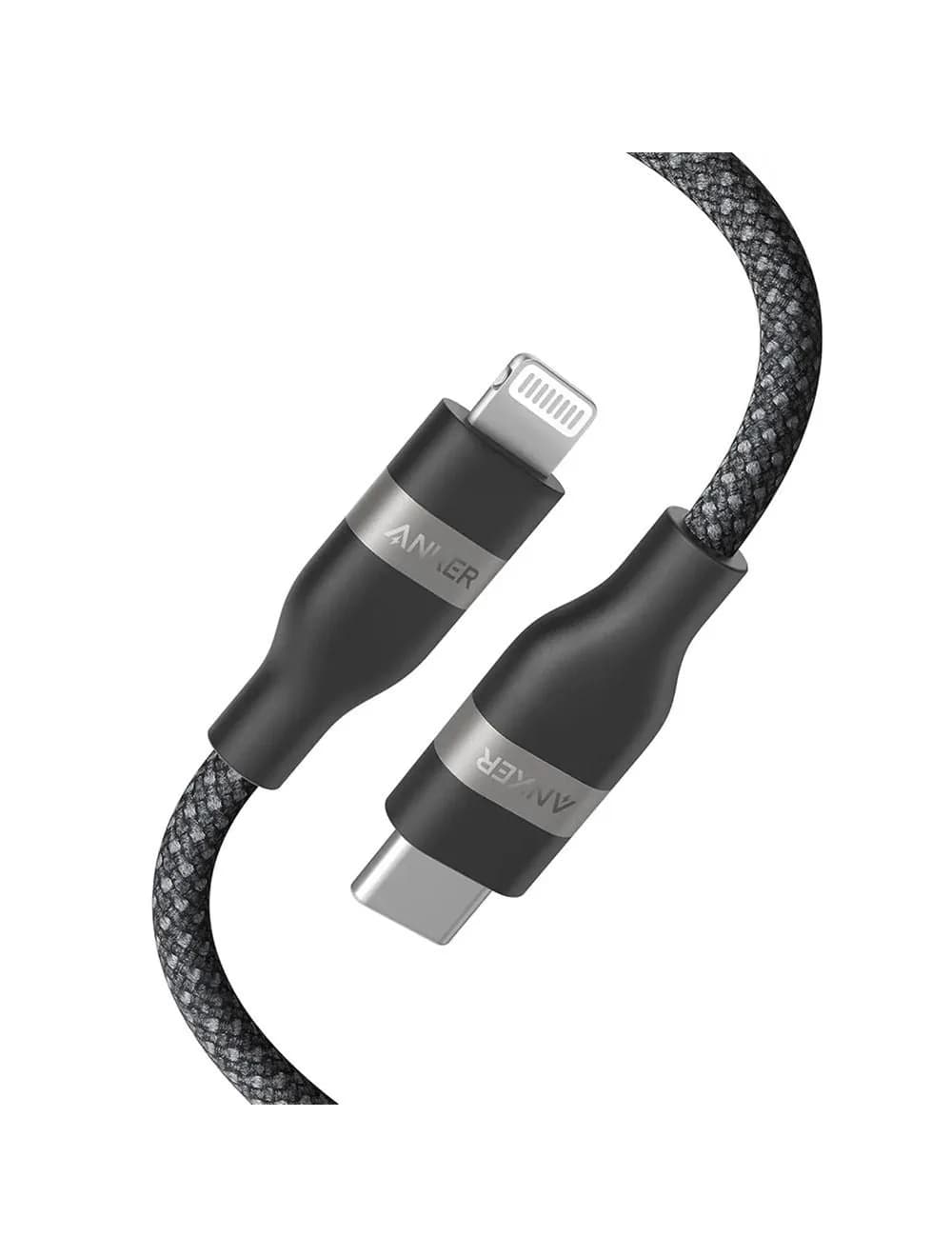 Anker USB-C to Lightning Cable 6ft (1.8m) – Braided Durable Design | Black