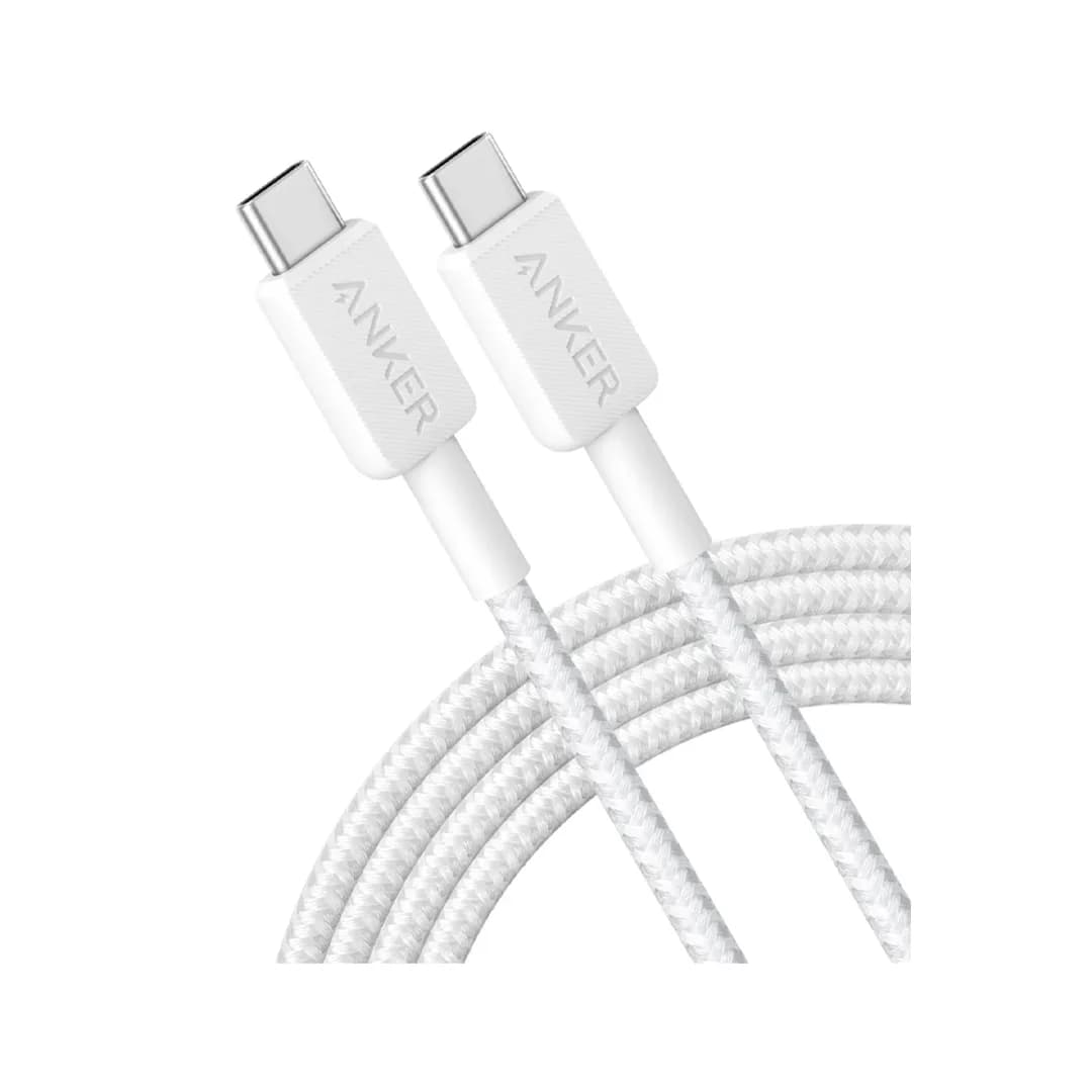 Anker USB-C to USB-C Cable – 1.8m | White