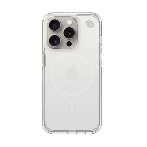 كڤر حماية Base لهاتف iPhone 15 Pro من Grip2u | شفاف