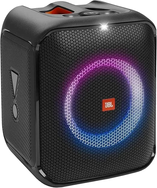 سماعة JBL PartyBox Encore Essential – صوت جهوري عميق وقوي | أسود