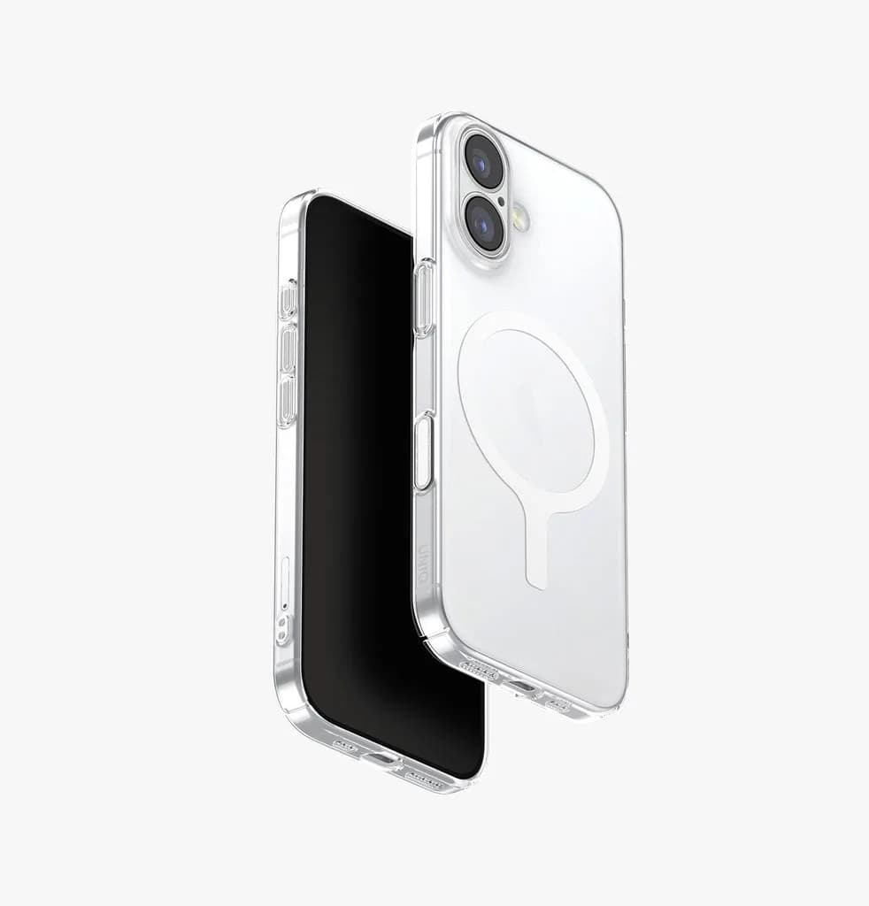 كڤر حماية Uniq Hybrid AirSuit MagSafe لهاتف iPhone 17 | شفاف