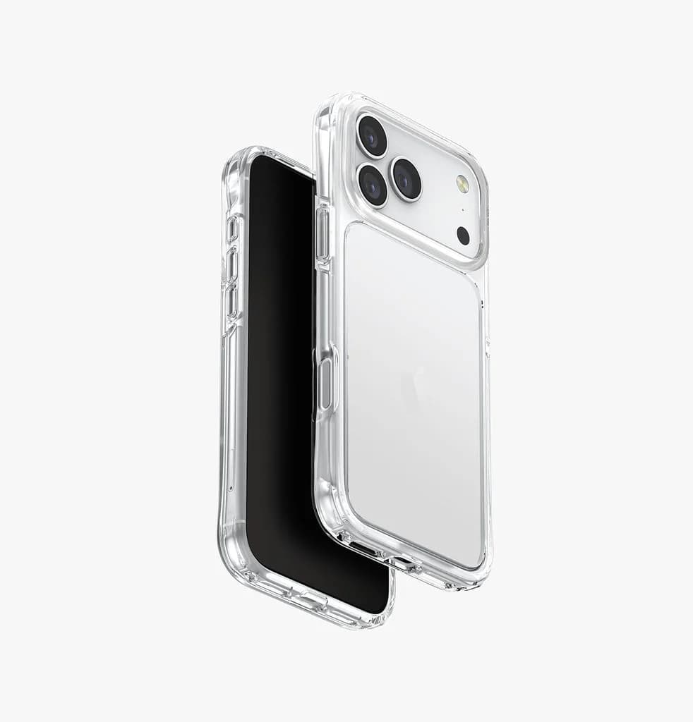 كڤر حماية Uniq Hybrid Life Pro Xtreme MagSafe لهاتف iPhone 17 Pro Max | شفاف كريستالي