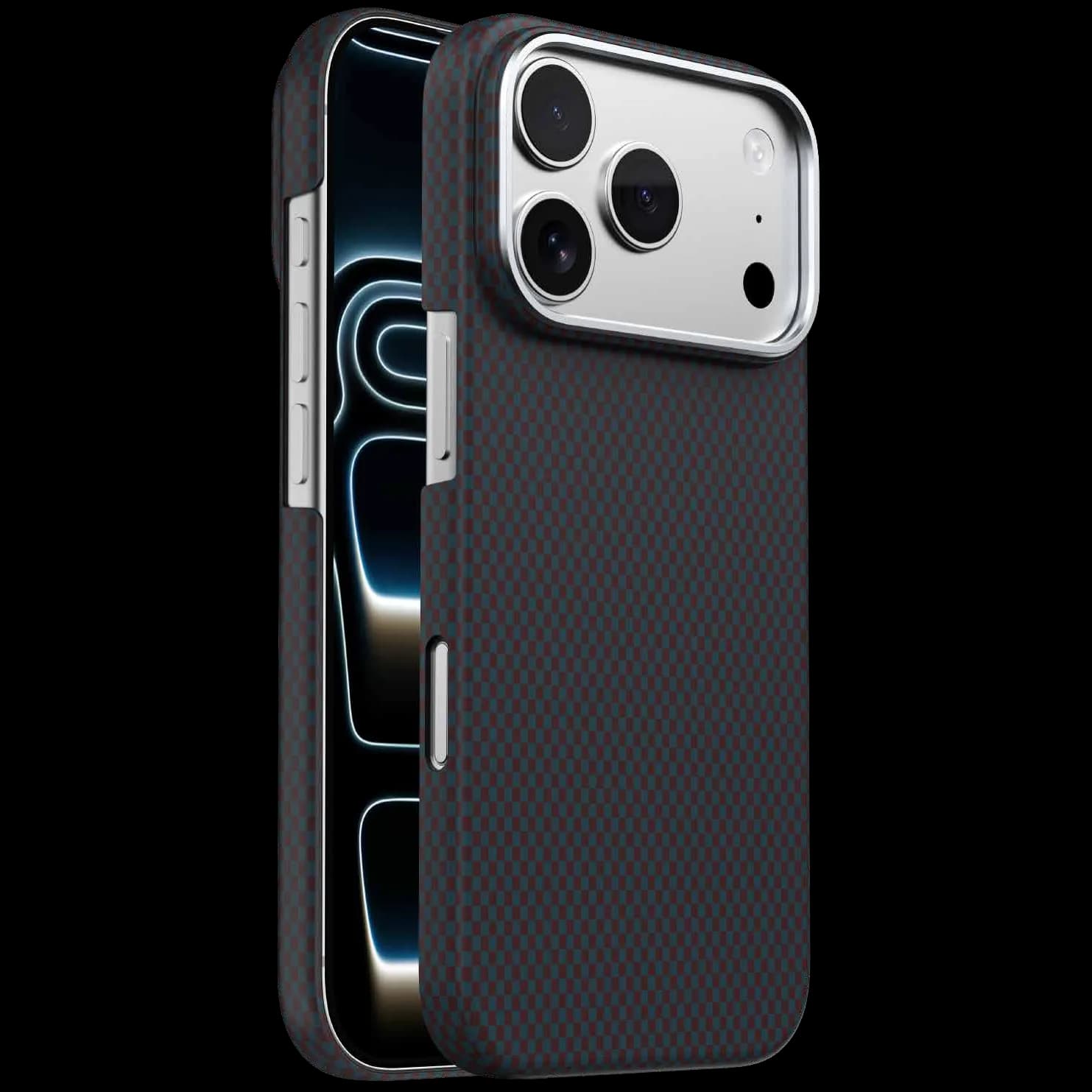 LANEX iPhone 17 Series Two-Tone MagSafe Protective Phone Case | Red