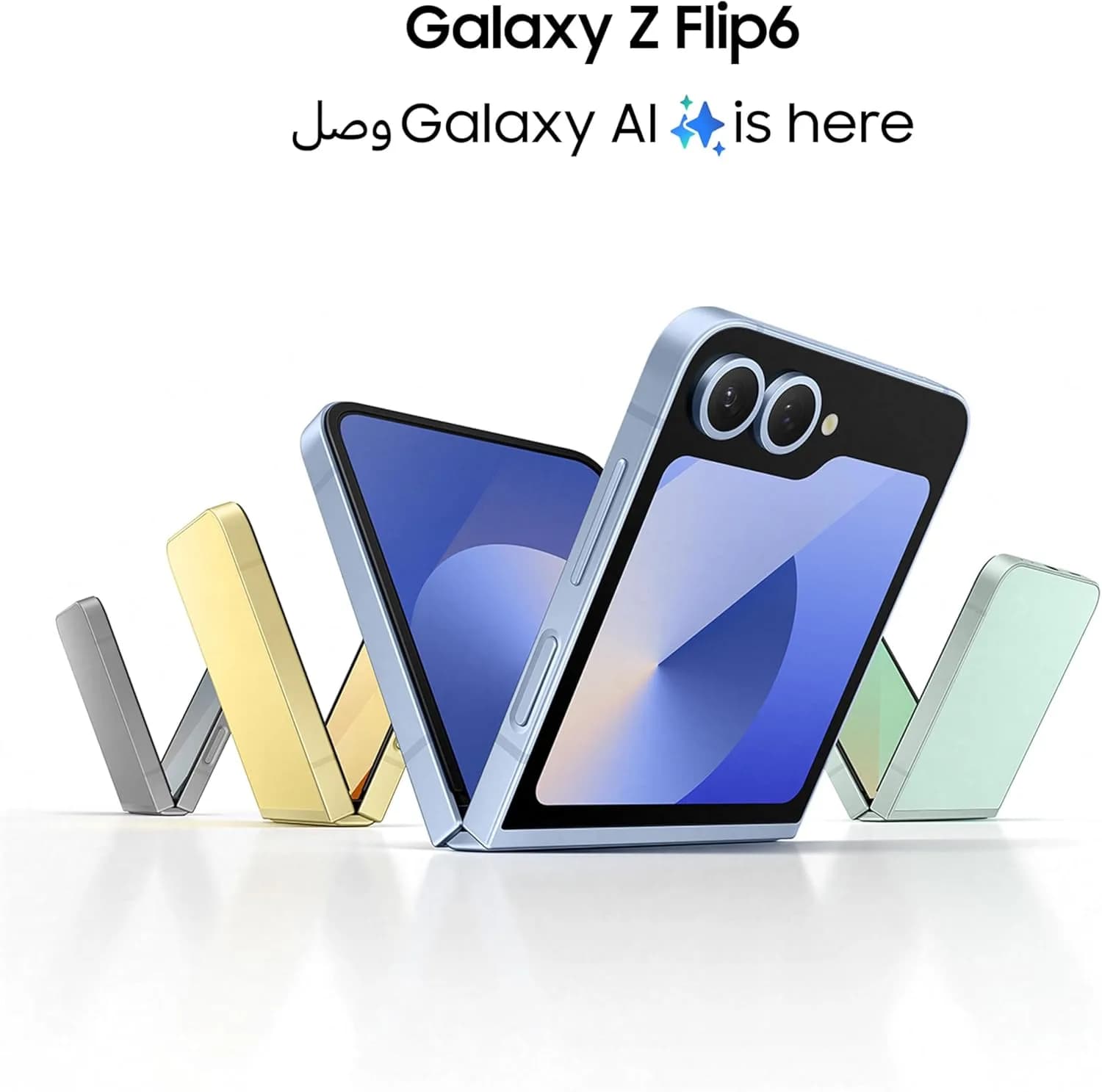 سامسونج جالاكسي Z Flip6 بسعة 256 جيجابايت - 6.7 بوصة - 12 جيجابايت رام | أزرق - صورة 10