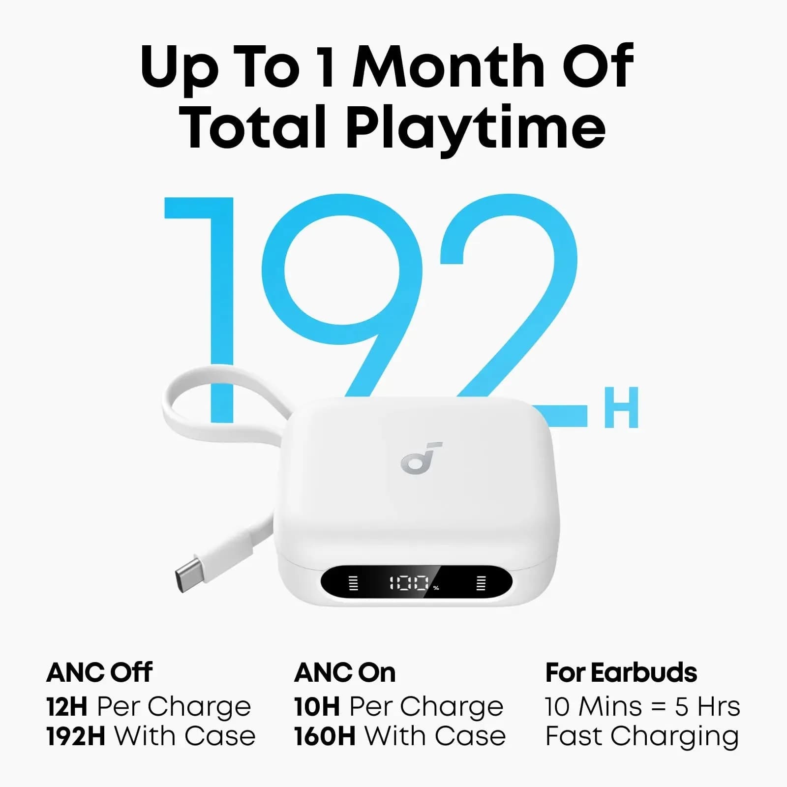 Anker Soundcore P41i Wireless Earbuds with Built-in Portable Phone Charger - Image 10