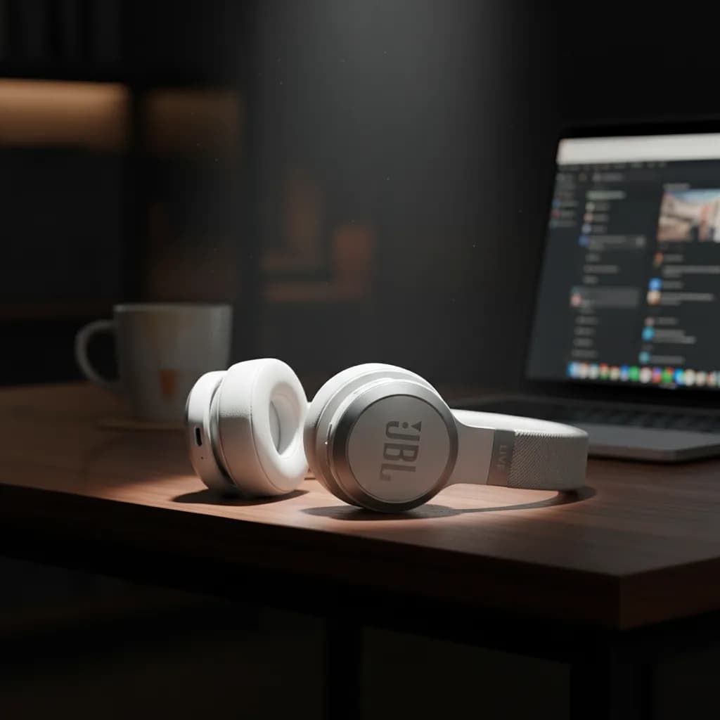 سماعة رأس Live 670 لاسلكية عازلة للضوضاء من JBL  - صورة 10