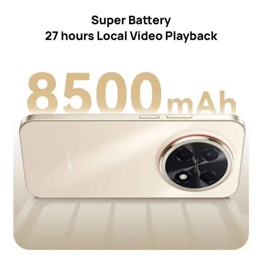 هاتف HUAWEI Nova 15 Max سعة 256 جيجابايت، 8 جيجابايت RAM، شاشة OLED ‏6.84 بوصة 120Hz، معالج Kirin | أسود + سماعات HUAWEI FreeBuds SE 2 اللاسلكية - صورة 12
