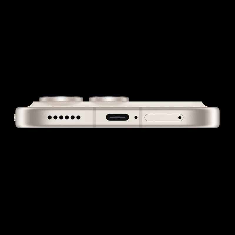 هاتف HONOR 600 Pro – ذاكرة 12 جيجابايت، سعة 512 جيجابايت، شريحتين – نسخة عالمية مع شاحن بريطاني | أبيض ذهبي - صورة 2