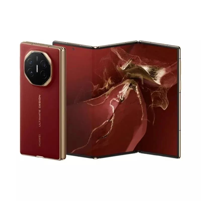 هاتف هواوي Mate XT Ultimate شاشة LTPO OLED ثلاثية قابلة للطي 10.2 بوصة/بسعة  512 جيجابايت /  16 جيجا رام| أحمر - صورة 2