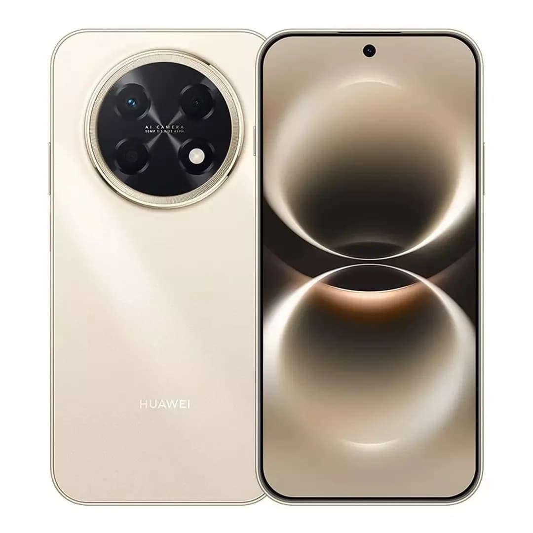 هاتف HUAWEI Nova 15 Max سعة 256 جيجابايت، 8 جيجابايت RAM، شاشة OLED ‏6.84 بوصة 120Hz، معالج Kirin | ذهبي + سماعات HUAWEI FreeBuds SE 2 اللاسلكية - صورة 2