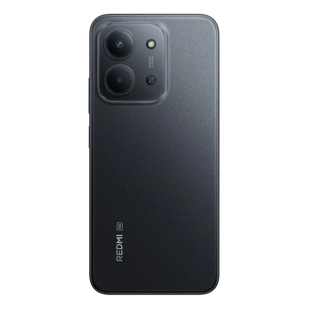 هاتف شاومي ريدمي 15C 5G بشاشة 6.9 بوصة، 4 جيجابايت رام، 128 جيجابايت تخزين | أسود - صورة 2