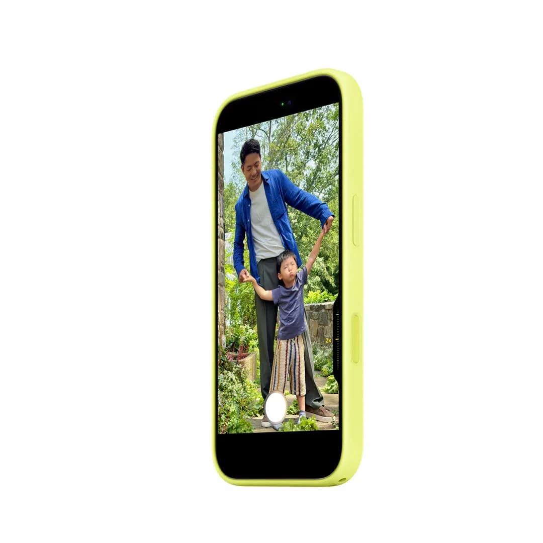 Apple iPhone 17 Silicone Case with MagSafe | Neon Yellow - Image 2