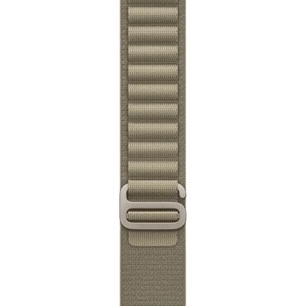 Apple Watch 49mm Alpine Loop Small | Olive - Image 2