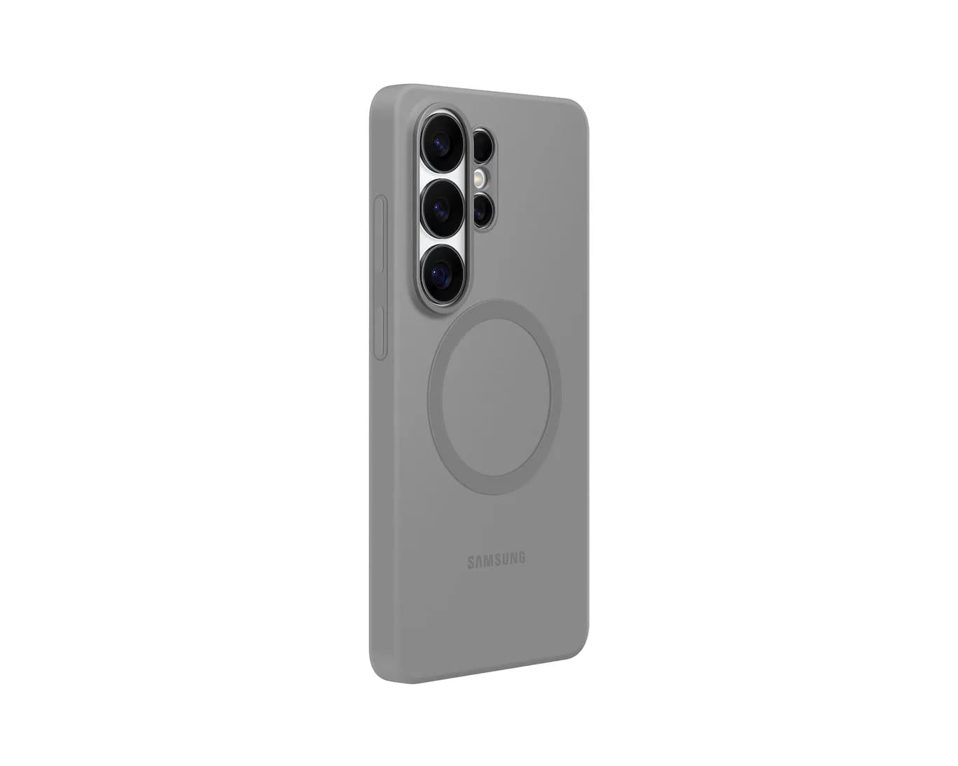 Silicone Magnet Case for Samsung Galaxy S26 Ultra | Gray - Image 2