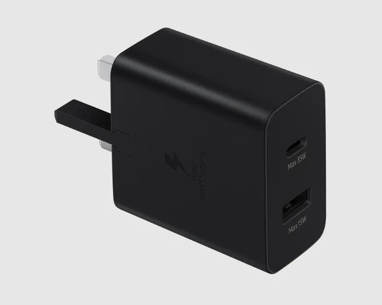 Samsung Power Adapter Duo 35W Dual-Port | Black - Image 2