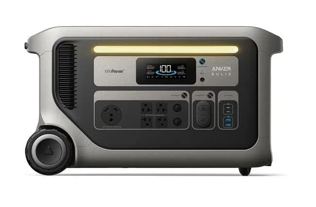 باندل محطتي طاقة محمولتين Anker SOLIX F3000 – عدد 2، سعة 3072Wh لكل جهاز، قدرة 3600W  - صورة 2
