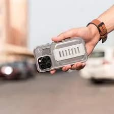 كڤر حماية Slim لهاتف iPhone 15 Pro Max من Grip2u | شفاف - صورة 2