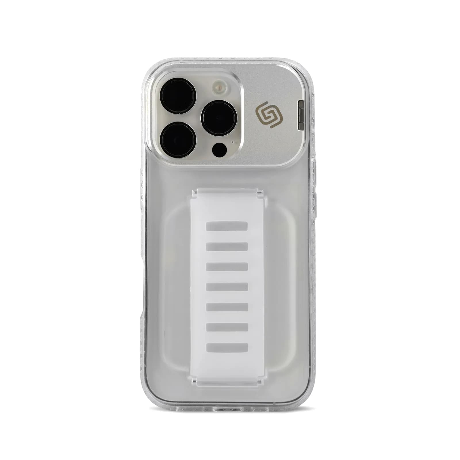 Grip2U iPhone 16 Pro Max Boost Case with Kickstand | Clear - Image 2