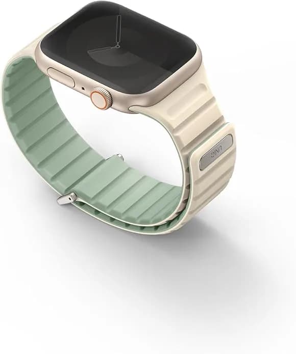 Uniq Watch 41/40mm Revix Evo Reversible Band Royal Power | Soft Mint/Beige - Image 2