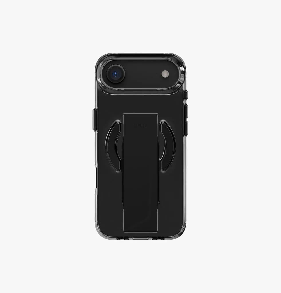 كڤر حماية Uniq Hybrid Heldro Air MagSafe لهاتف iPhone Air | أسود ضبابي - صورة 2