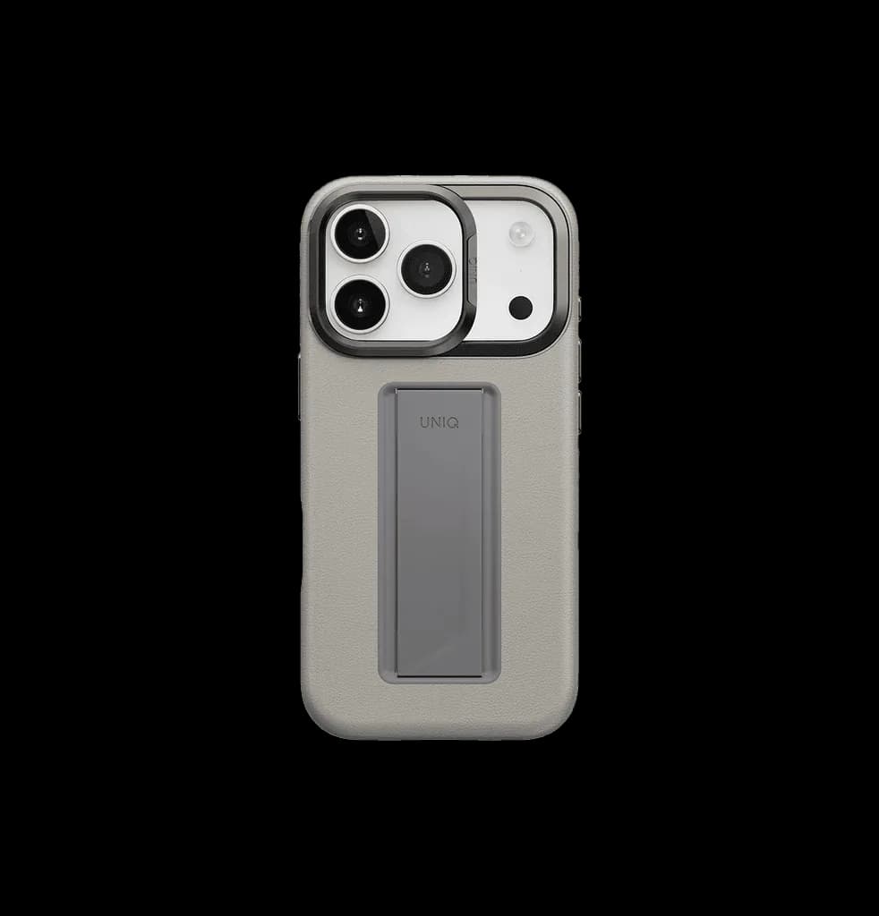 UNIQ Hybrid Heldro Pro MagClick Case with Camera Stand for iPhone 17 Pro max | Caly - Image 2