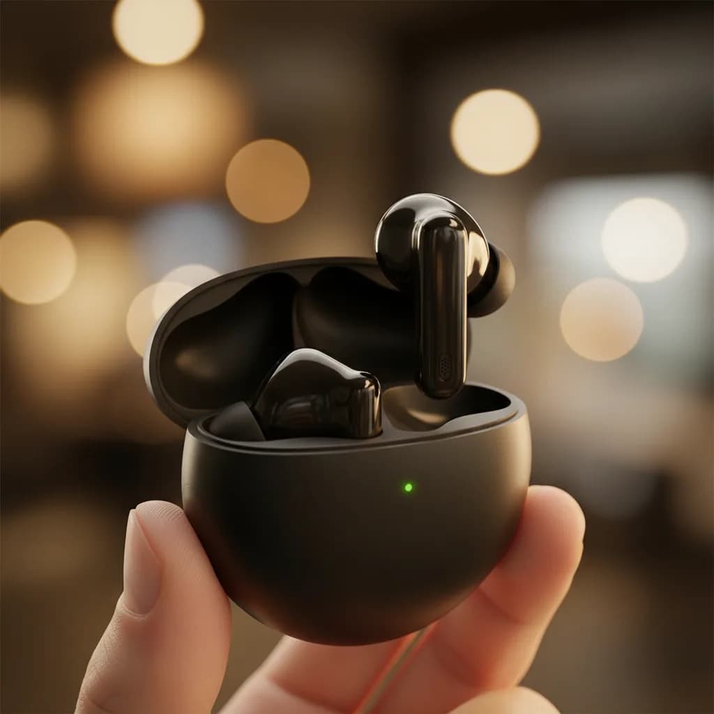 سماعات هواوي FreeBuds 7i اللاسلكية – بلوتوث 5.4 ومنفذ USB-C | أسود - صورة 3