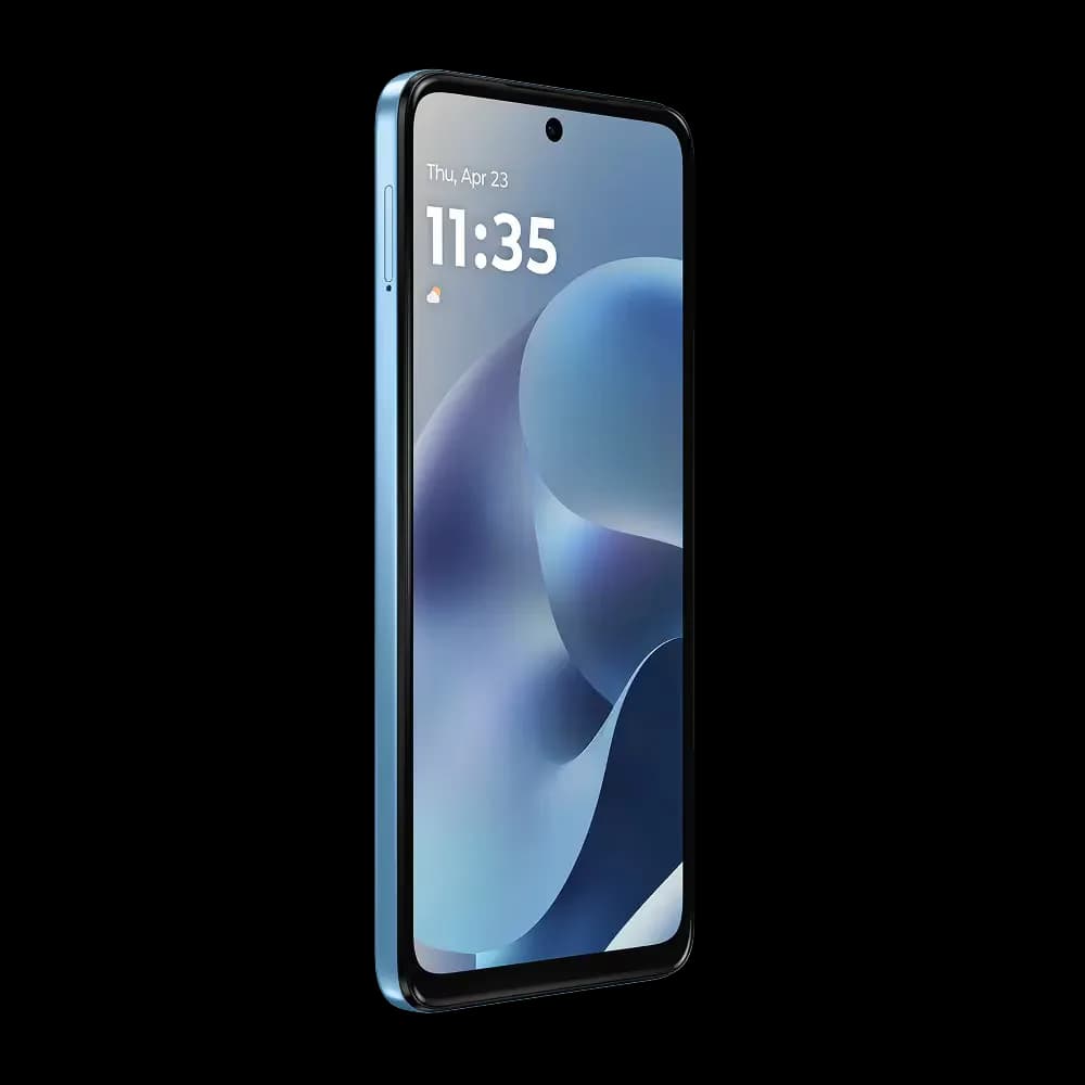Motorola Moto G17 256GB Storage, 4GB RAM, 4G Phone | Light Blue - Image 3