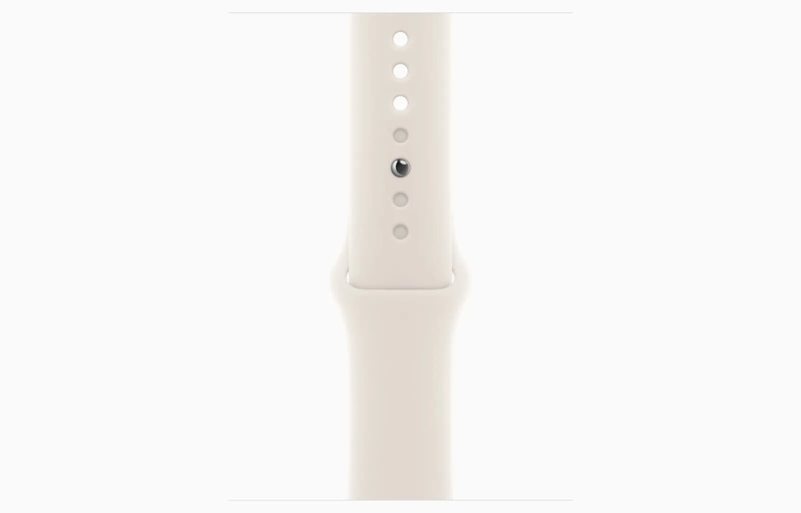 Apple Watch SE 3 - GPS - 44mm - Starlight Aluminium Case with Starlight Sport Band - M/L - Image 3