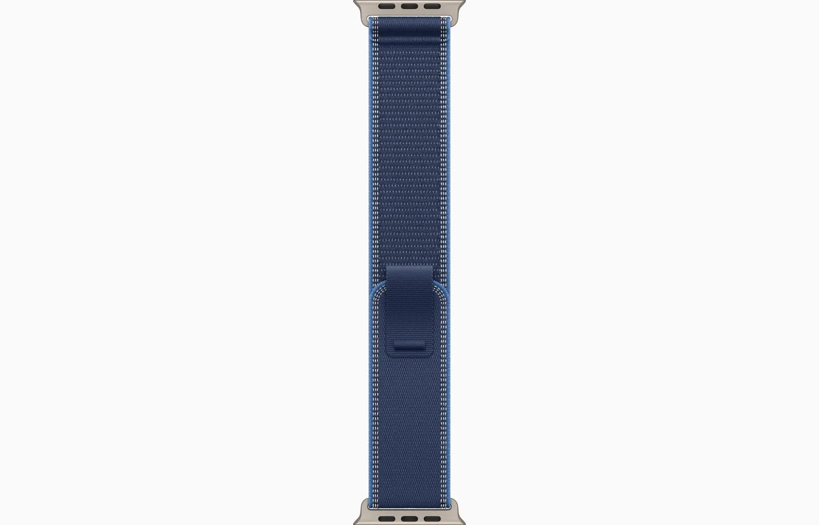 Apple Watch Ultra 3 (2025) GPS + Cellular, 49mm  - Natural Titanium Case - Blue Trail Loop | S/M - Image 3