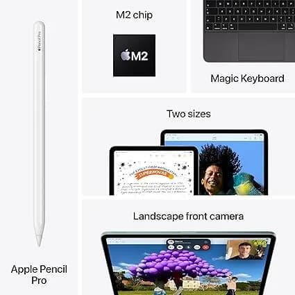 iPad Air 13-inch (M2) Wi-Fi + Cellular 128GB | Starlight - Image 3
