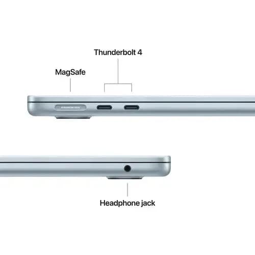 Apple 2025 MacBook Air 13-inch Laptop M4 Chip, 13.6-inch Liquid Retina Display, 16GB Unified Memory, 512GB SSD Storage | Sky Blue - Image 3