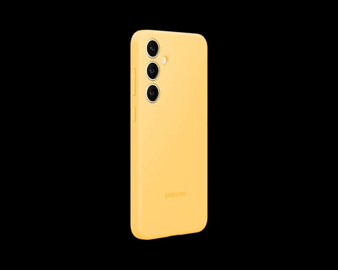 Samsung Galaxy S24 Plus Silicone Case | Yellow - Image 3