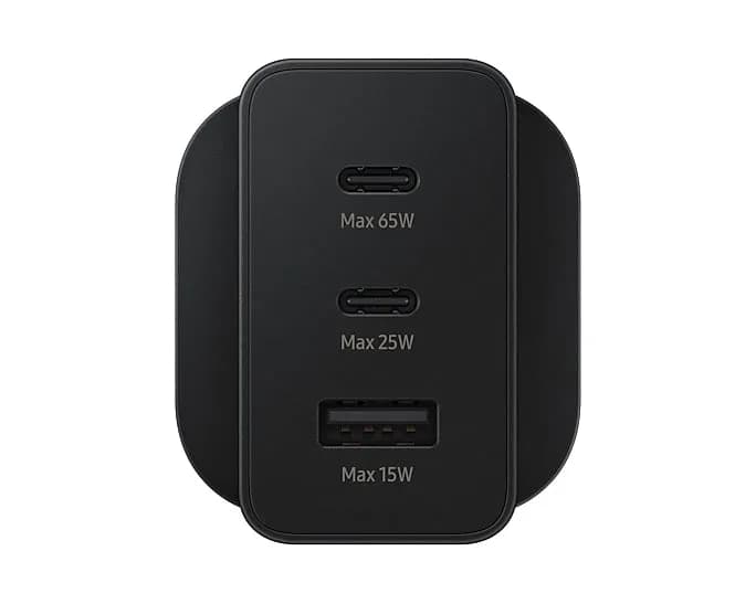 Samsung 65W Power Adapter Trio | Black - Image 3