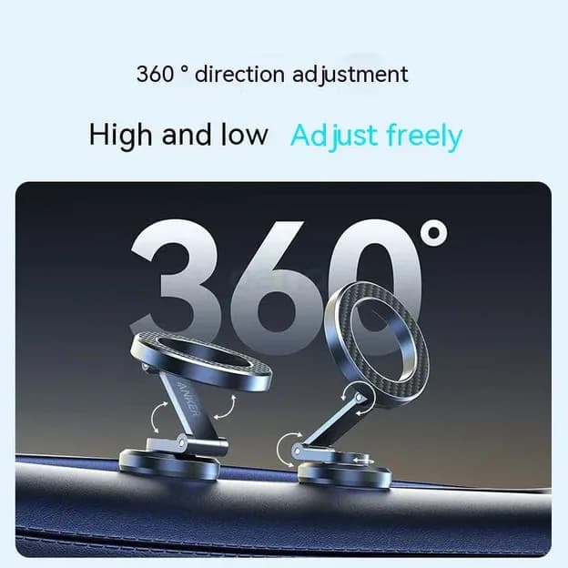 Anker Car Magnetic Bracket | Silver - Image 3