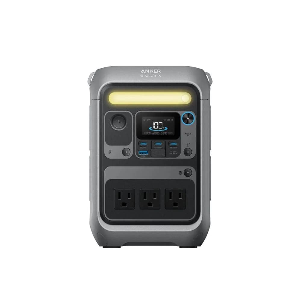 محطة الطاقة المحمولة أنكر SOLIX C300 | رمادي داكن - صورة 3