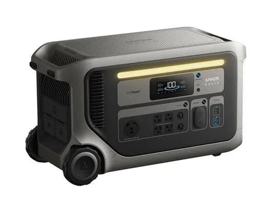 باندل محطتي طاقة محمولتين Anker SOLIX F3000 – عدد 2، سعة 3072Wh لكل جهاز، قدرة 3600W  - صورة 3