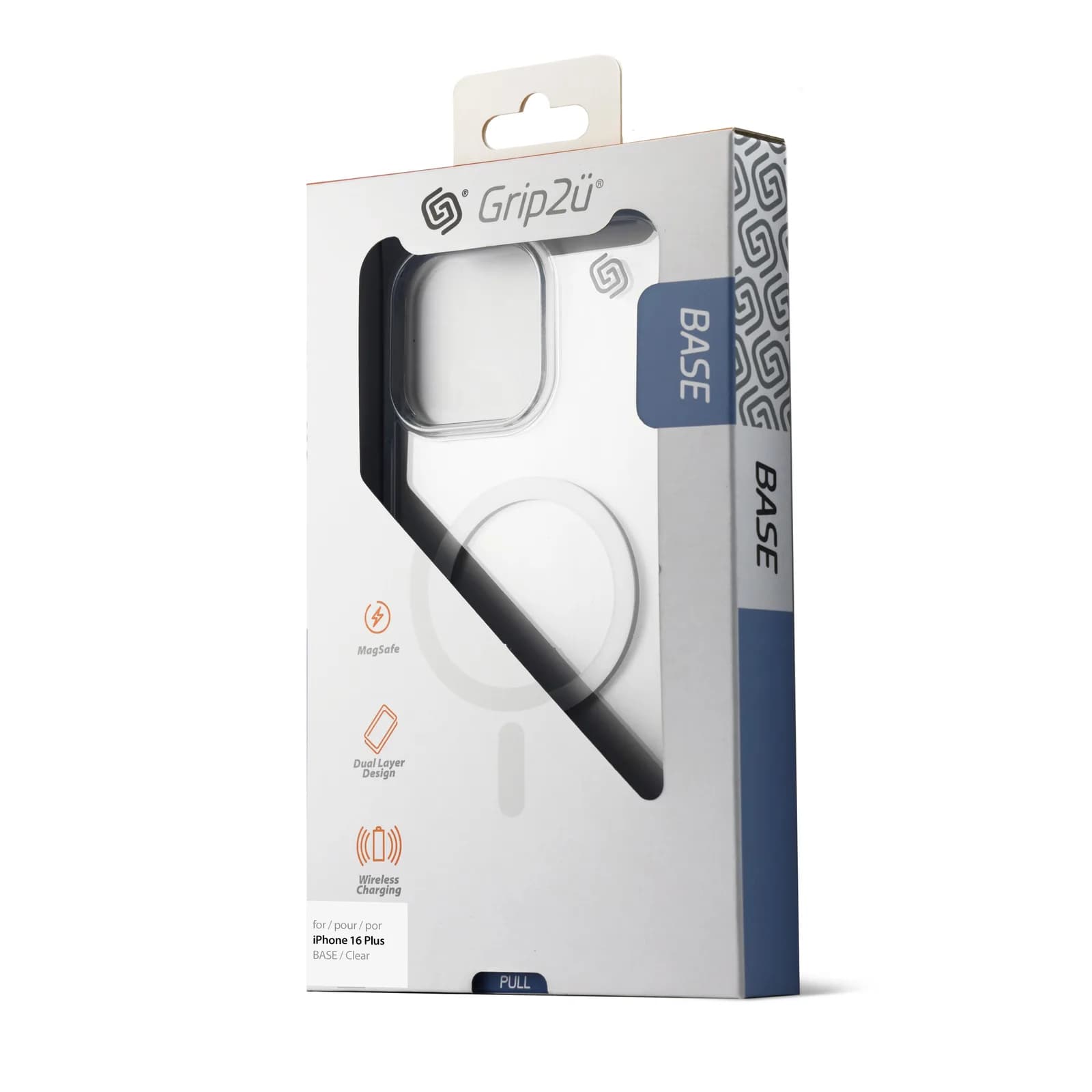 Grip2U iPhone 16 Plus Base Case | Clear - Image 3