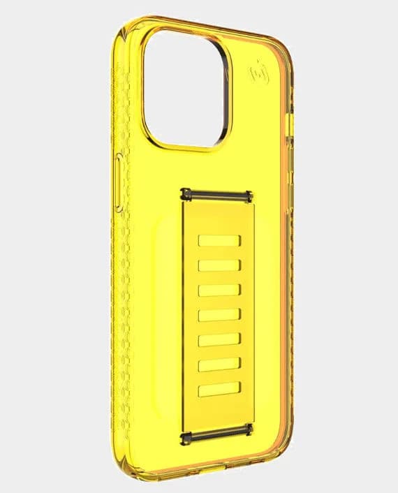 كڤر حماية Slim لهاتف iPhone 15 Pro من Grip2u | أصفر - صورة 3