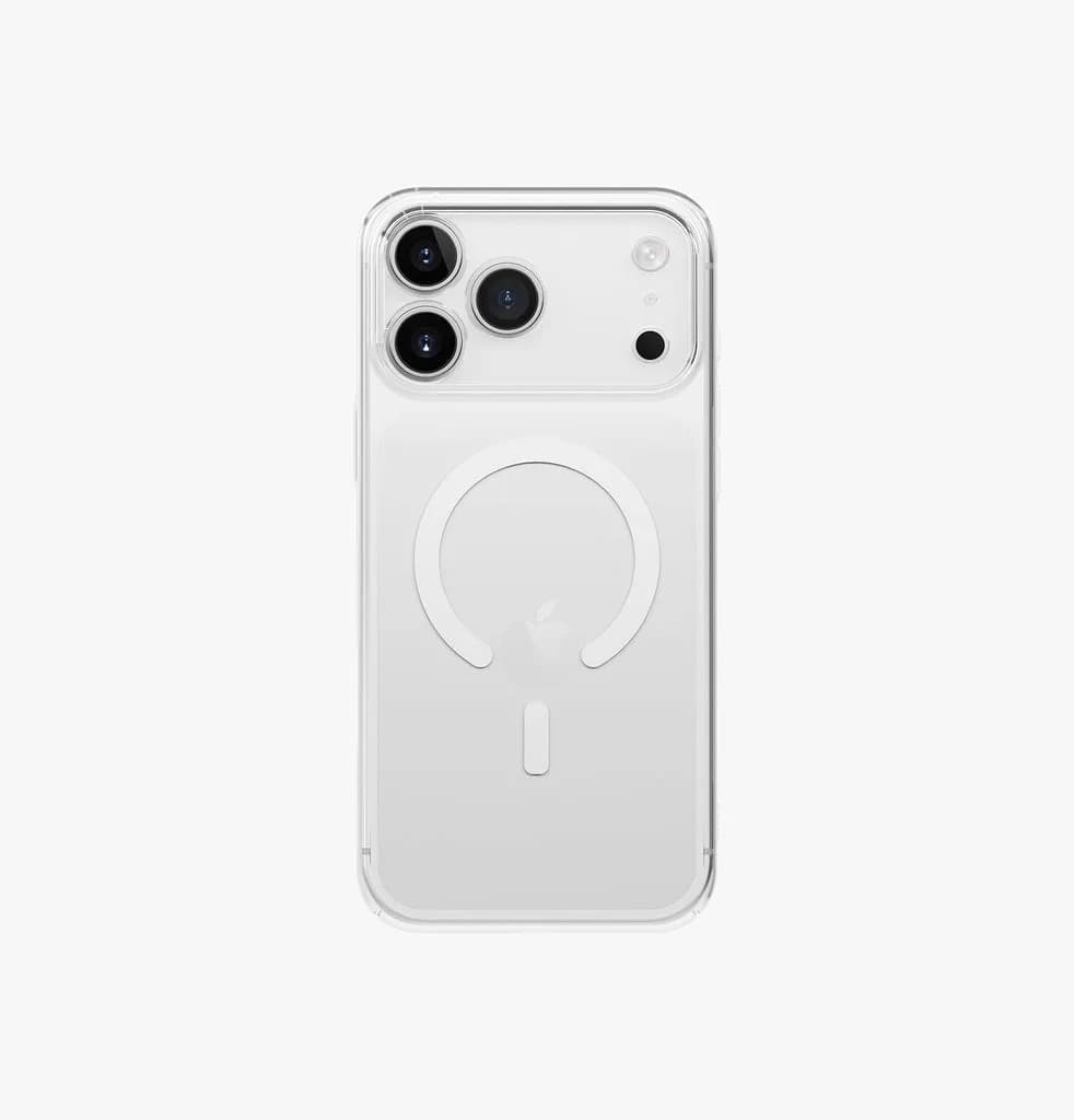 كڤر حماية Uniq Hybrid AirSuit MagSafe لهاتف iPhone 17 Pro Max | شفاف - صورة 3