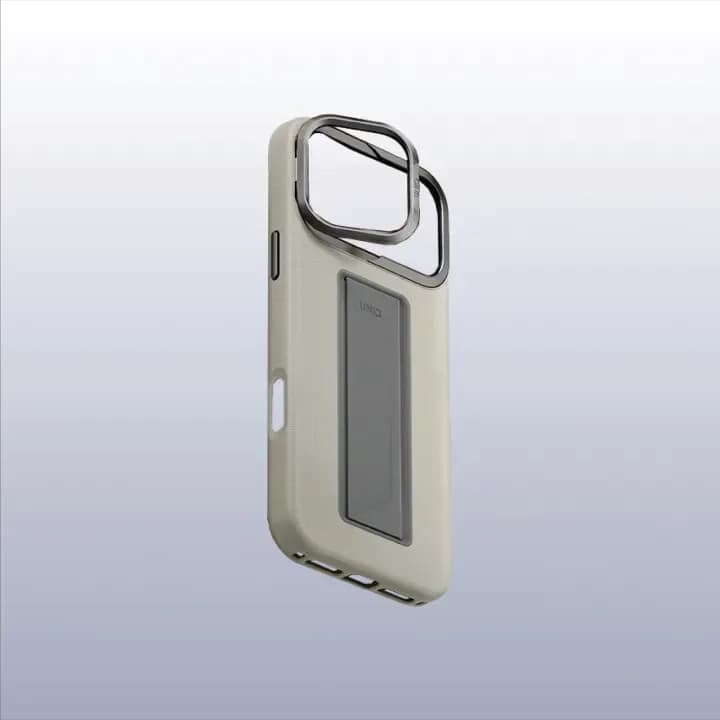 UNIQ Hybrid Heldro Pro MagClick Case with Camera Stand for iPhone 17 Pro max | Caly - Image 3